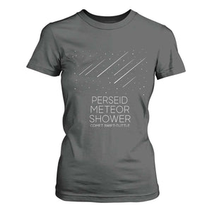 Perseid Meteor Shower Comet Swift Tuttle T Shirt For Women Celestial Astronomy Graphic TS02 Dark Heather Print Your Wear