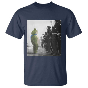 Frog Resist T Shirt Free Portland Oregon Freedom Fighters TS02 Navy Print Your Wear