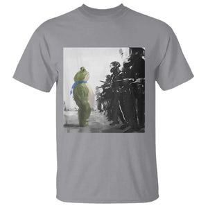Frog Resist T Shirt Free Portland Oregon Freedom Fighters TS02 Sport Gray Print Your Wear