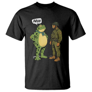 Funny Frog Bruh Resist Meme T Shirt Free Portland Oregon Political Satire TS02 Black Print Your Wear