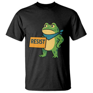 Retro Frog Resist T Shirt Free Portland Oregon Funny Cartoon Graphic TS02 Black Print Your Wear