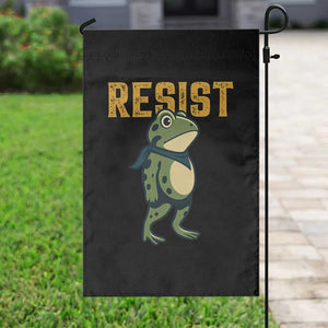 Resist Frog Protest Garden Flag Free Portland Political Satire TS02 Print Your Wear