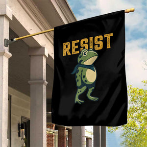 Resist Frog Protest Garden Flag Free Portland Political Satire TS02 Print Your Wear