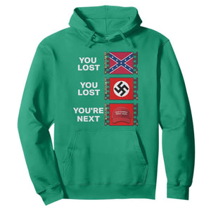 Resist Political Protest Hoodie History Anti Hate Extremism Authoritarianism TS02 Irish Green Print Your Wear