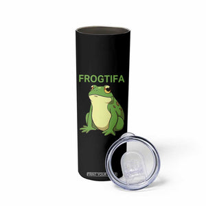 Funny Frogtifa Skinny Tumbler Resist Frog Protest Against Fascism TS02 Print Your Wear