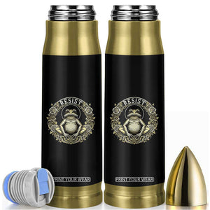Zen Frog Resist Bullet Tumbler Sacred Resistance Protest Ornate Style Graphic TS02 Black Print Your Wear