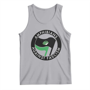 Amphibians Against Fascism Tank Top Anti-Fascist Frog Logo Portland Protest TS02 Athletic Heather Print Your Wear
