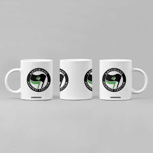Amphibians Against Fascism Coffee Mug Anti-Fascist Frog Logo Portland Protest TS02 Print Your Wear