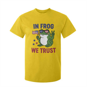 In Frog We Trust T Shirt For Kid Patriotic Portland Frogs Protest TS02 Daisy Print Your Wear