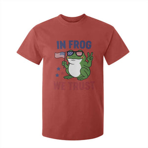 In Frog We Trust T Shirt For Kid Patriotic Portland Frogs Protest TS02 Red Print Your Wear