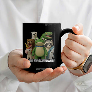 United Mascots Protest Coffee Mug We Have Friends Everywhere TS02 Print Your Wear