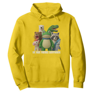 United Mascots Protest Hoodie We Have Friends Everywhere TS02 Daisy Print Your Wear