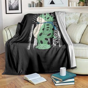 We The People Portland Frog Throw Blanket Patriotic Protest American Flag TS02 Print Your Wear
