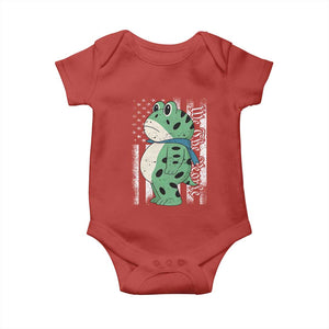 We The People Portland Frog Baby Onesie Patriotic Protest American Flag TS02 Red Print Your Wear
