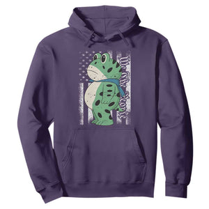 We The People Portland Frog Hoodie Patriotic Protest American Flag TS02 Purple Print Your Wear