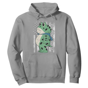 We The People Portland Frog Hoodie Patriotic Protest American Flag TS02 Sport Gray Print Your Wear