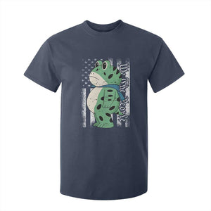 We The People Portland Frog T Shirt For Kid Patriotic Protest American Flag TS02 Navy Print Your Wear