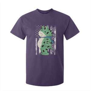 We The People Portland Frog T Shirt For Kid Patriotic Protest American Flag TS02 Purple Print Your Wear
