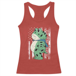 We The People Portland Frog Racerback Tank Top Patriotic Protest American Flag TS02 Red Print Your Wear
