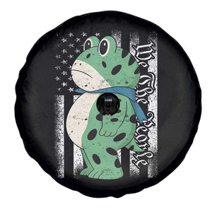 We The People Portland Frog Spare Tire Cover Patriotic Protest American Flag TS02 Print Your Wear