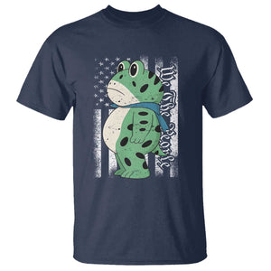 We The People Portland Frog T Shirt Patriotic Protest American Flag TS02 Navy Print Your Wear