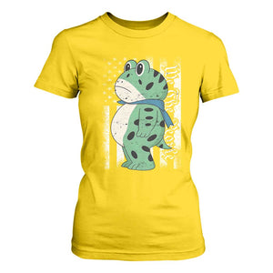 We The People Portland Frog T Shirt For Women Patriotic Protest American Flag TS02 Daisy Print Your Wear