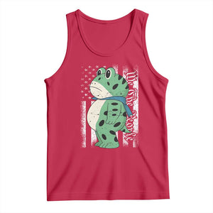 We The People Portland Frog Tank Top Patriotic Protest American Flag TS02 Red Print Your Wear