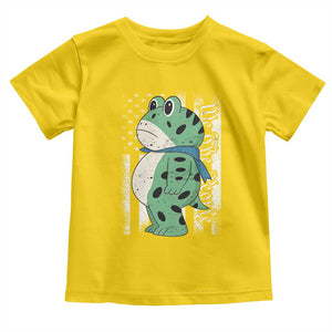 We The People Portland Frog Toddler T Shirt Patriotic Protest American Flag TS02 Daisy Print Your Wear