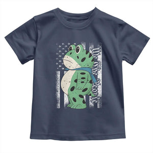 We The People Portland Frog Toddler T Shirt Patriotic Protest American Flag TS02 Navy Print Your Wear