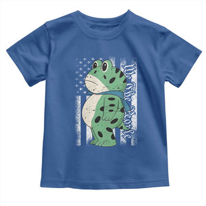 We The People Portland Frog Toddler T Shirt Patriotic Protest American Flag TS02 Royal Blue Print Your Wear
