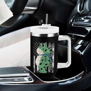 We The People Portland Frog Tumbler With Handle Patriotic Protest American Flag TS02 Print Your Wear