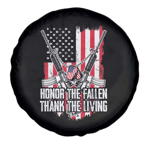 American Veteran Spare Tire Cover Honor The Fallen Thank The Living Memorial Day Veterans Day TS02 Print Your Wear