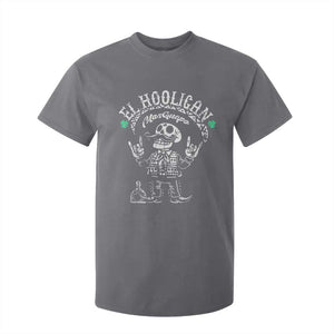 Funny Mexican Mariachi Skeleton T Shirt For Kid El Hooligan Mas Guapo Very Handsome TS02 Charcoal Print Your Wear