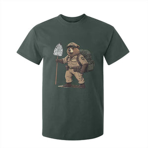 Foxtrot Delta Tango Resist Bear T Shirt For Kid TS02 Dark Forest Green Print Your Wear