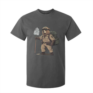 Foxtrot Delta Tango Resist Bear T Shirt For Kid TS02 Dark Heather Print Your Wear