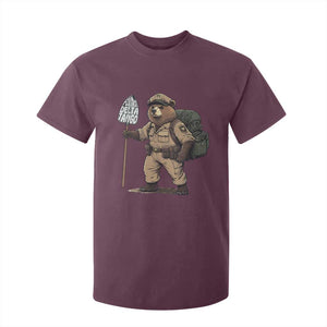 Foxtrot Delta Tango Resist Bear T Shirt For Kid TS02 Maroon Print Your Wear