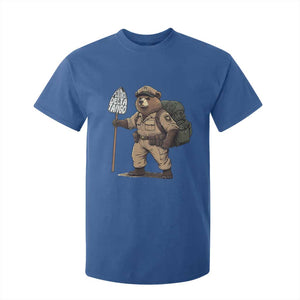 Foxtrot Delta Tango Resist Bear T Shirt For Kid TS02 Royal Blue Print Your Wear