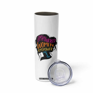Empowered Women Empower Women Skinny Tumbler TS02 Print Your Wear