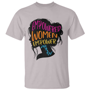 Empowered Women Empower Women T Shirt TS02 Ice Gray Print Your Wear