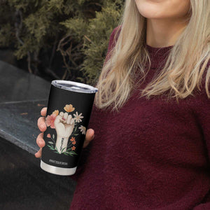 Empowered Women Tumbler Cup Resist Raised Fist Retro Boho TS02 Print Your Wear