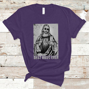 Funny Jesus T Shirt Funny Jesus Best ROSC Ever CPR Nurse Nursing Doctor Surgeon TS02 Purple Printyourwear