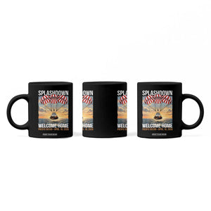 2026 Lunar Mission Splashdown Welcome Home Coffee Mug Pacific Ocean April 10 Vintage Capsule Recovery Graphic TS02 Print Your Wear