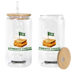 Legendary Pimento Cheese Sandwich Golf Snack Glass Can Funny Georgia Southern Golfing Traditions Fan Humor TS02 Print Your Wear