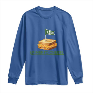 Legendary Pimento Cheese Sandwich Golf Snack Long Sleeve Shirt Funny Georgia Southern Golfing Traditions Fan Humor TS02 Royal Blue Print Your Wear