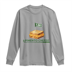 Legendary Pimento Cheese Sandwich Golf Snack Long Sleeve Shirt Funny Georgia Southern Golfing Traditions Fan Humor TS02 Sport Gray Print Your Wear