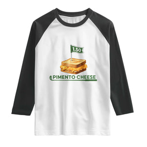 Legendary Pimento Cheese Sandwich Golf Snack Raglan Shirt Funny Georgia Southern Golfing Traditions Fan Humor TS02 White Black Print Your Wear
