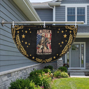 America 250 Years George Washington Rock Star Patriotic Fan Flag Funny Electric Guitar Player Vintage American Flag 1776 to 2026 Semiquincentennial