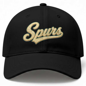 Vintage Spurs Name Script Baseball Cap for Sports Fan