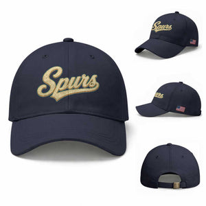 Vintage Spurs Name Script Baseball Cap for Sports Fan