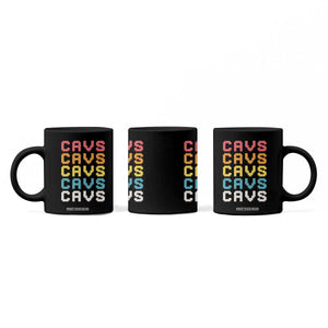 Retro Stacked Block Cavs Name Colorful Toy Brick Coffee Mug for Sports Fan TS02 Print Your Wear